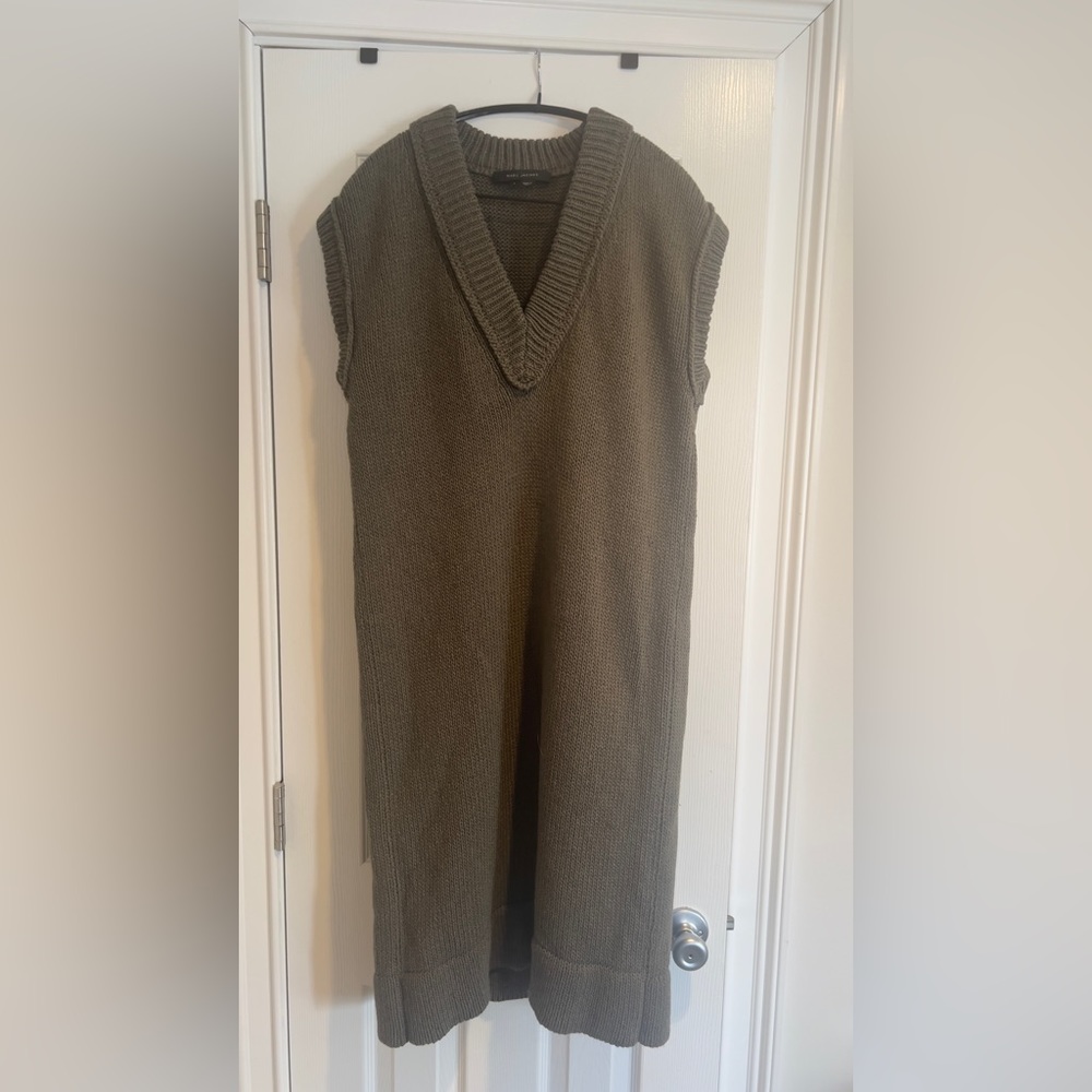 Marc Jacob’s Army green short sleeve sweater dress